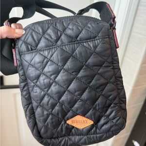 MZ Wallace Black Quilted Crossbody